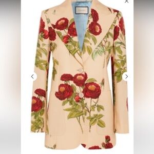 Gucci -  “Velvet Roses” Printed Jacket - NWTags